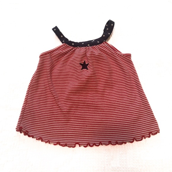 Starry Striped Kids Tank Top - Picture 1 of 4